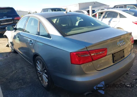 2013 Audi A6 2.0T Premium z USA, uszkodzony, nr VIN WAUDFAFCXDN111354